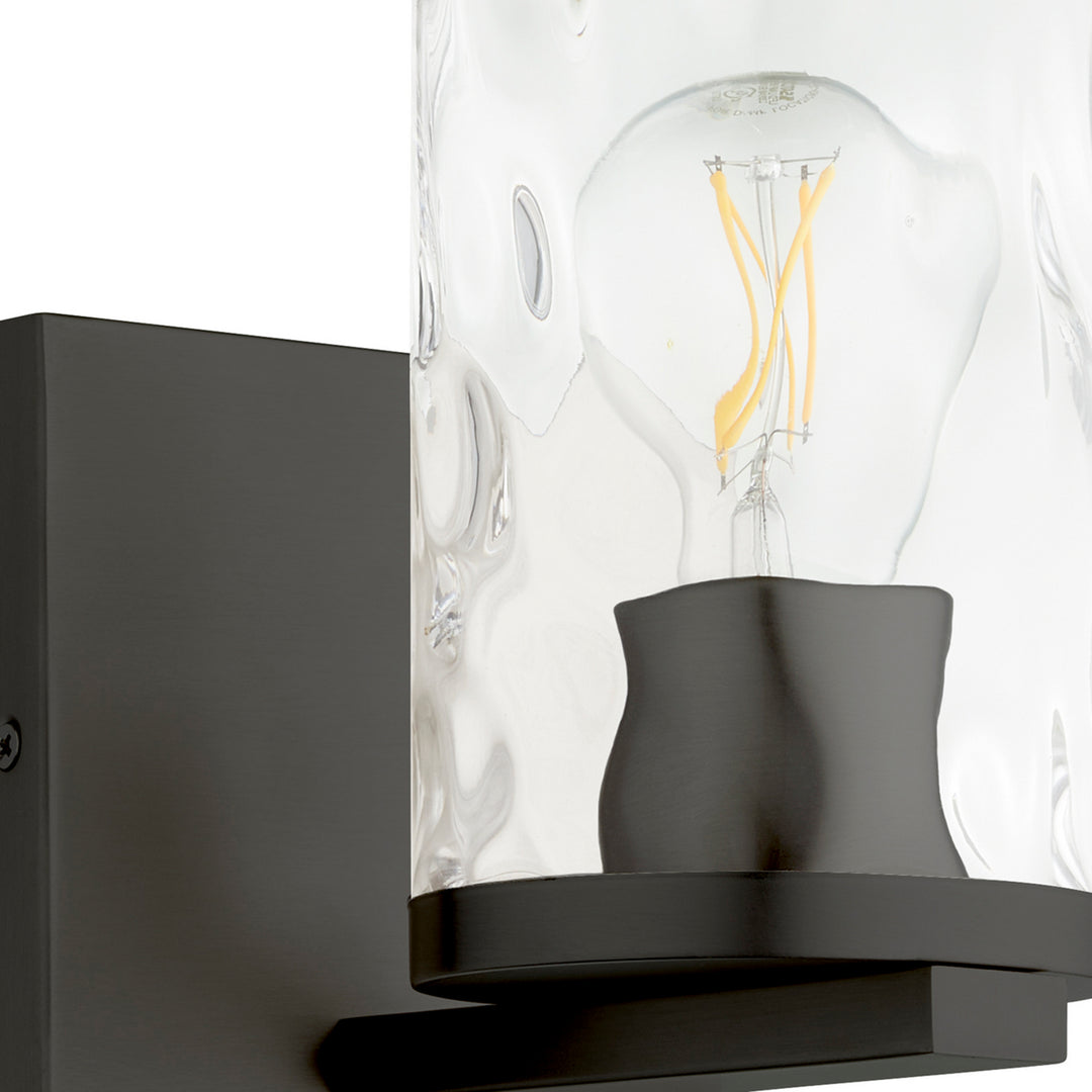 Quorum Steinway 5111-1-59 Wall Sconce Light - Matte Black