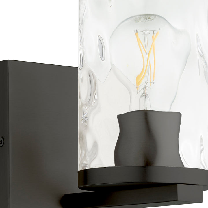 Quorum Steinway 5111-1-59 Wall Sconce Light - Matte Black