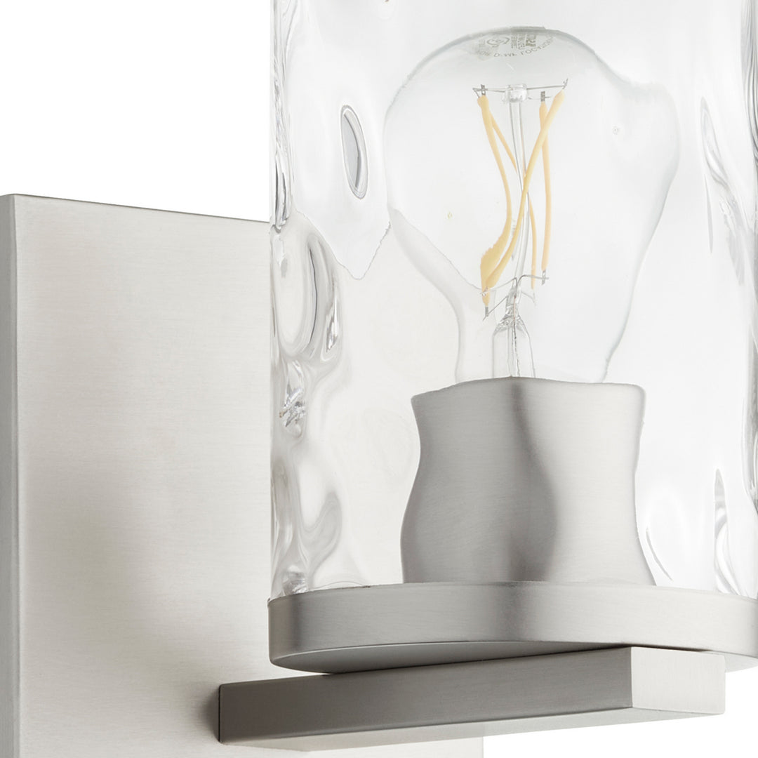 Quorum Steinway 5111-1-65 Wall Sconce Light - Satin Nickel