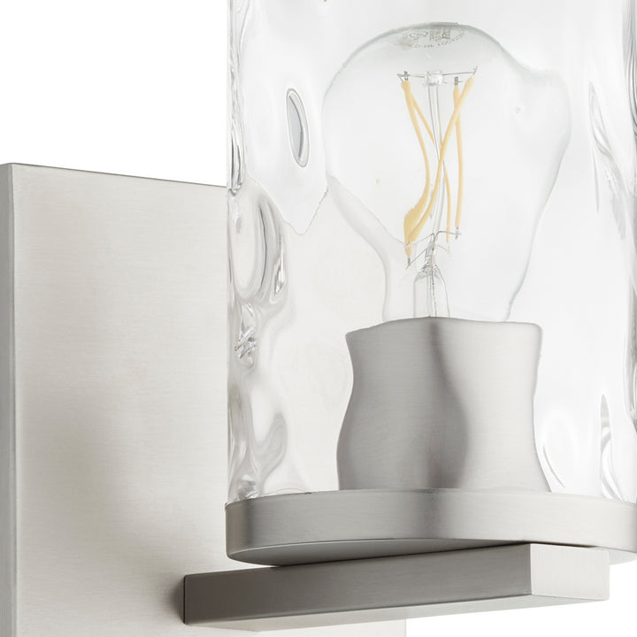Quorum Steinway 5111-1-65 Wall Sconce Light - Satin Nickel