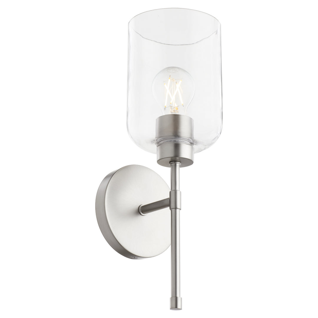 Quorum Tribute 5374-1-65 Wall Sconce Light - Satin Nickel