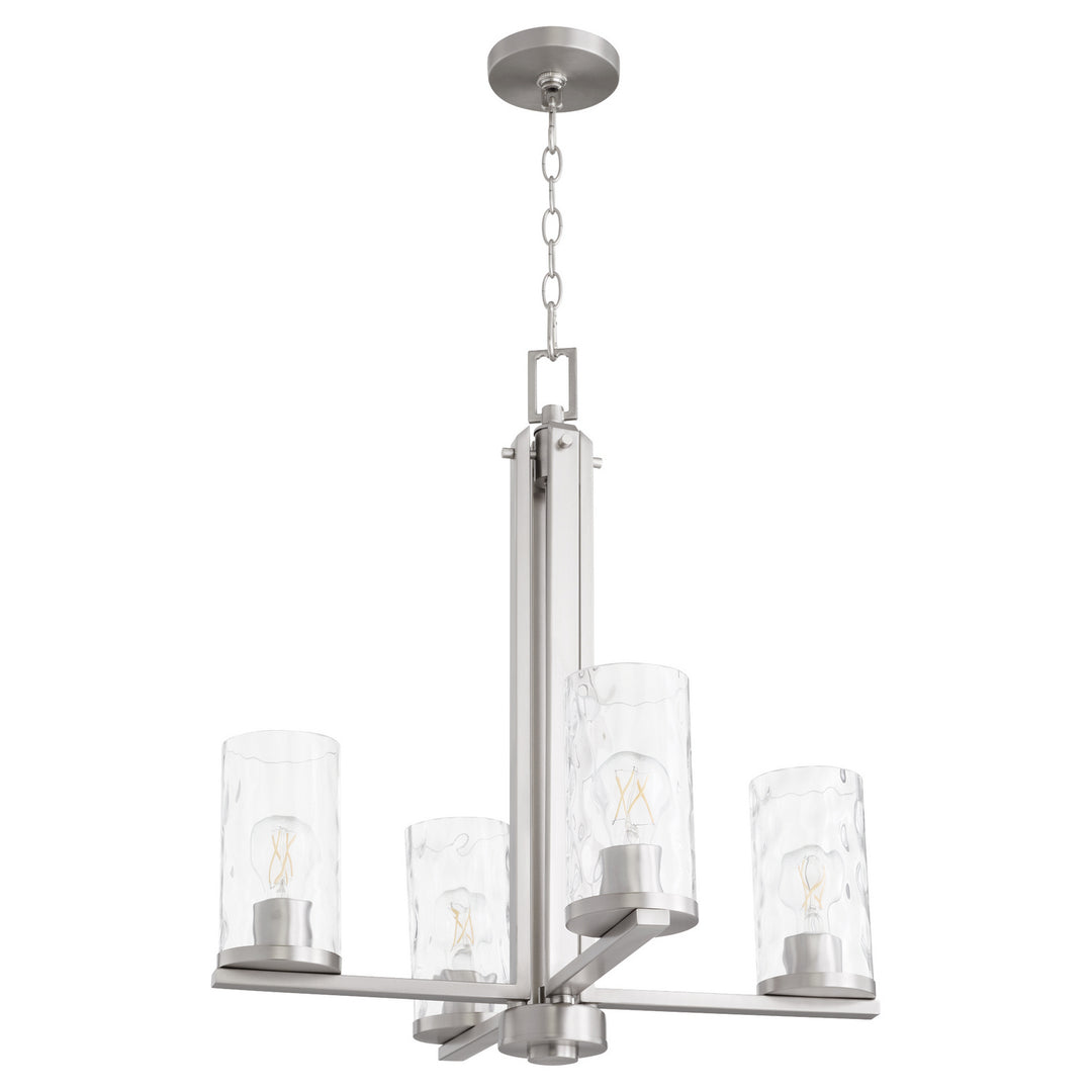Quorum Steinway 6111-4-65 Chandelier Light - Satin Nickel