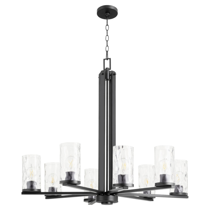 Quorum Steinway 6111-8-59 Chandelier Light - Matte Black