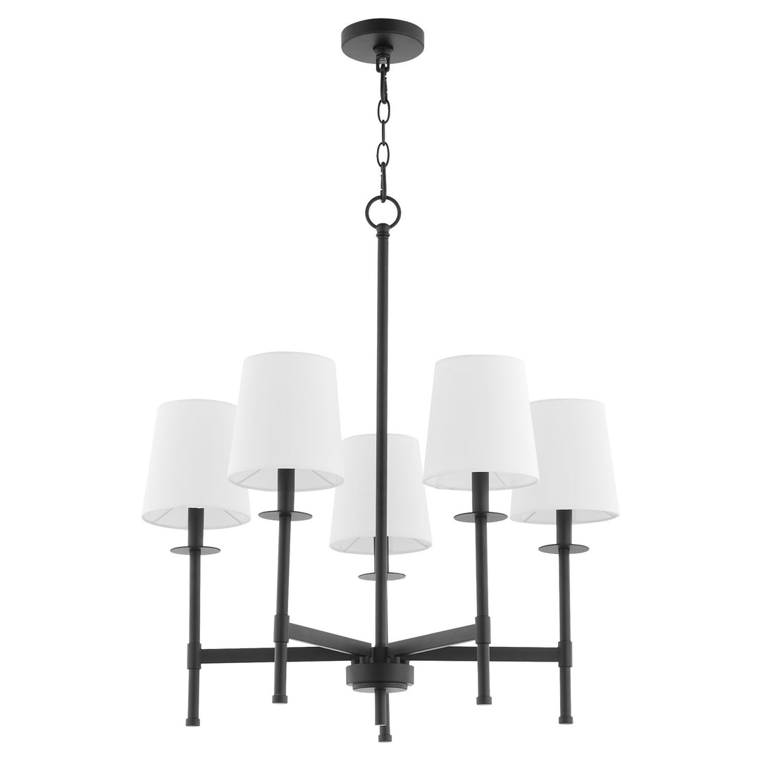 Quorum Belshaw 624-5-59 Chandelier Light - Matte Black