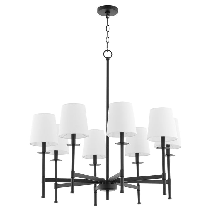 Quorum Belshaw 624-8-59 Chandelier Light - Matte Black