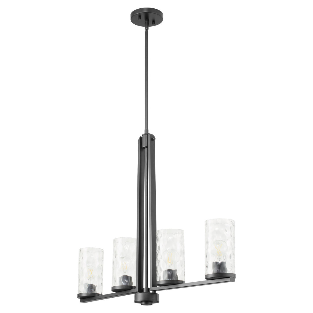 Quorum Steinway 6511-4-59 Pendant Light - Matte Black