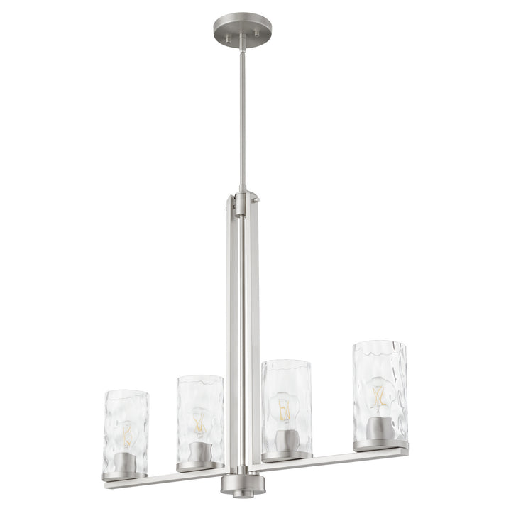 Quorum Steinway 6511-4-65 Pendant Light - Satin Nickel