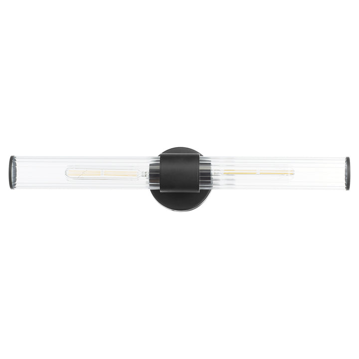 Quorum Fuze 702-24-69 Bath Vanity Light 25 in. wide - Textured Black
