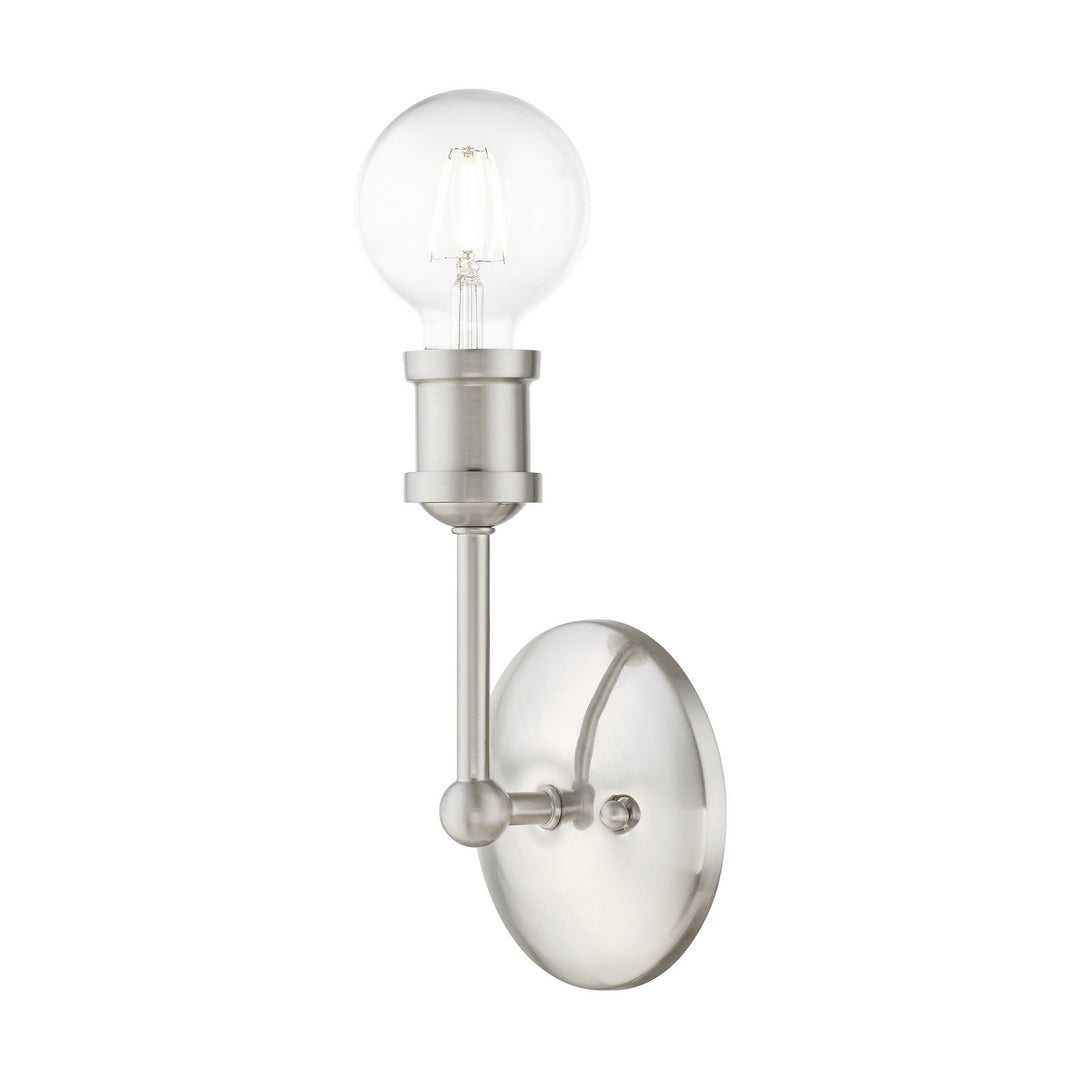 Livex Lansdale 14429-91 Wall Sconce Light - Brushed Nickel