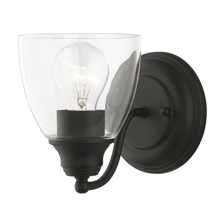 Livex Montgomery 15131-04 Wall Sconce Light - Black