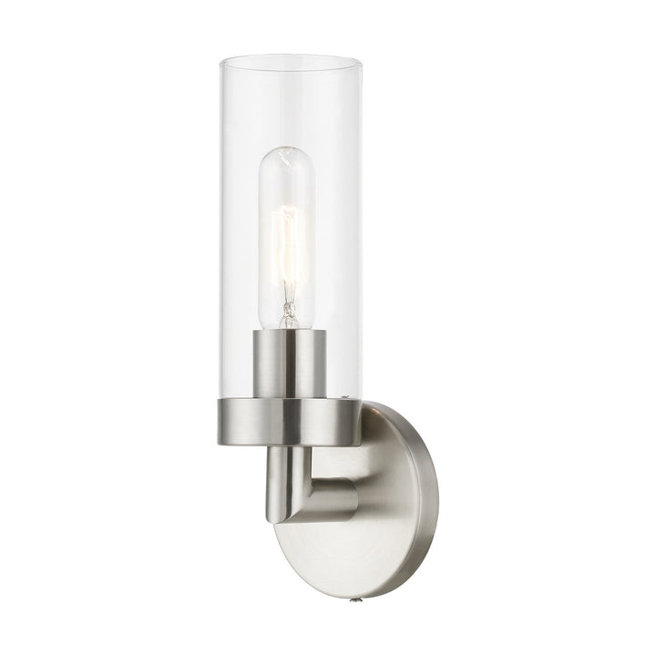 Livex Ludlow 16171-91 Wall Sconce Light - Brushed Nickel