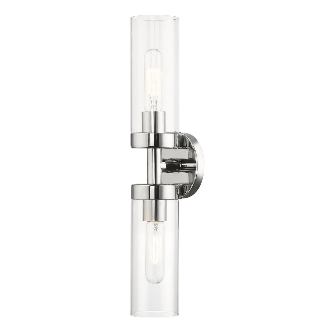 Livex Ludlow 16172-05 Wall Sconce Light - Polished Chrome