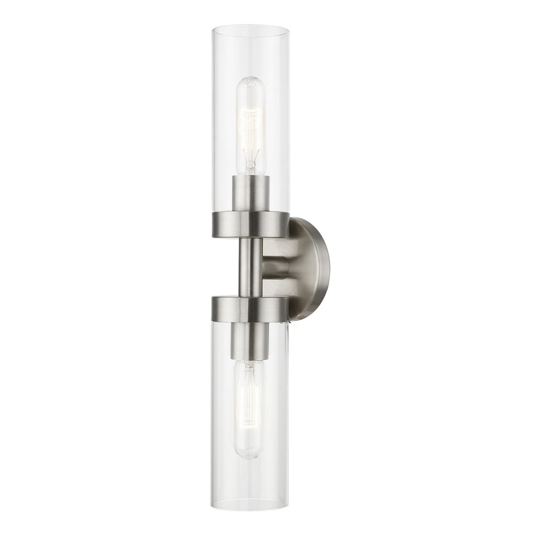 Livex Ludlow 16172-91 Wall Sconce Light - Brushed Nickel