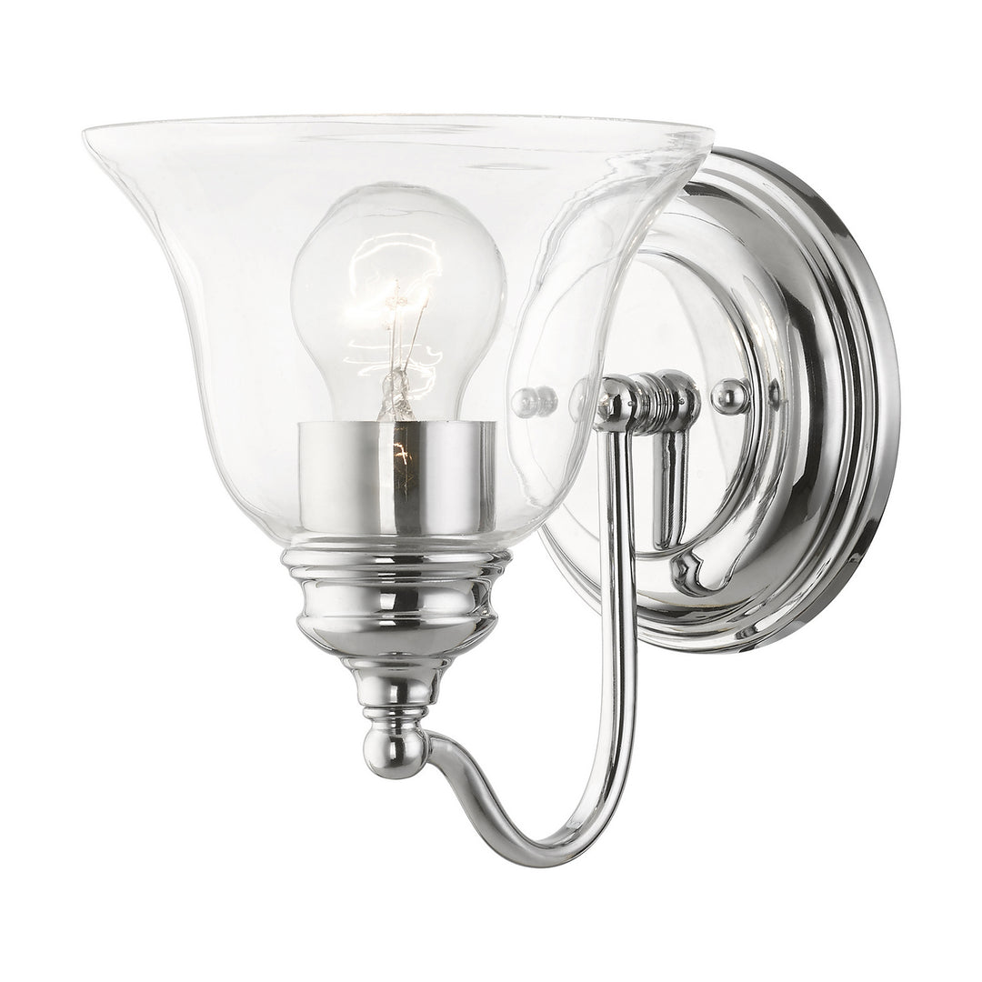 Livex Moreland 16931-05 Wall Sconce Light - Polished Chrome