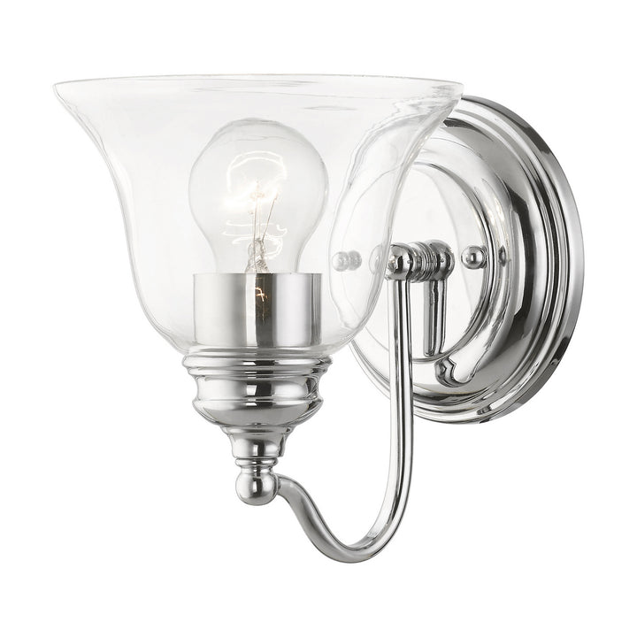 Livex Moreland 16931-05 Wall Sconce Light - Polished Chrome
