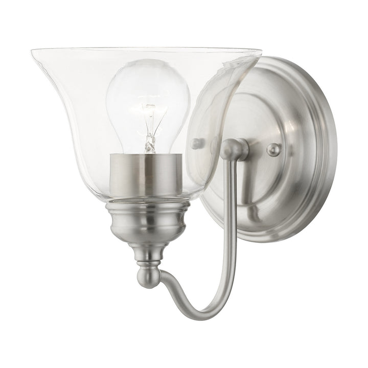 Livex Moreland 16931-91 Wall Sconce Light - Brushed Nickel