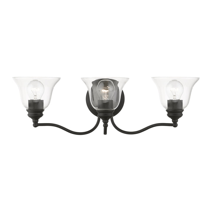 Livex Moreland 16933-04 Bath Vanity Light 24 in. wide - Black