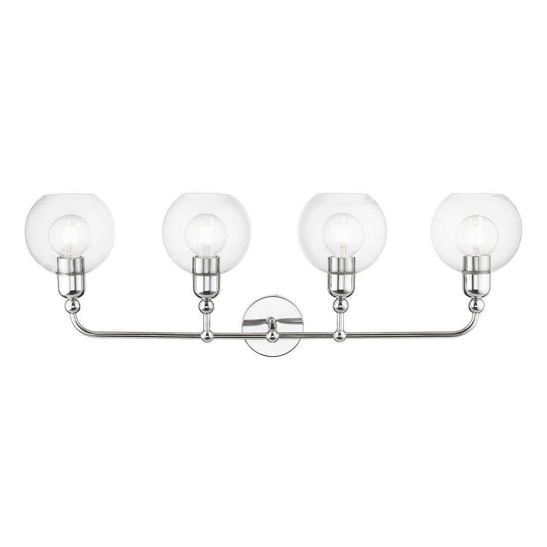 Livex Downtown 16975-05 Bath Vanity Light 36 in. wide - Polished Chrome