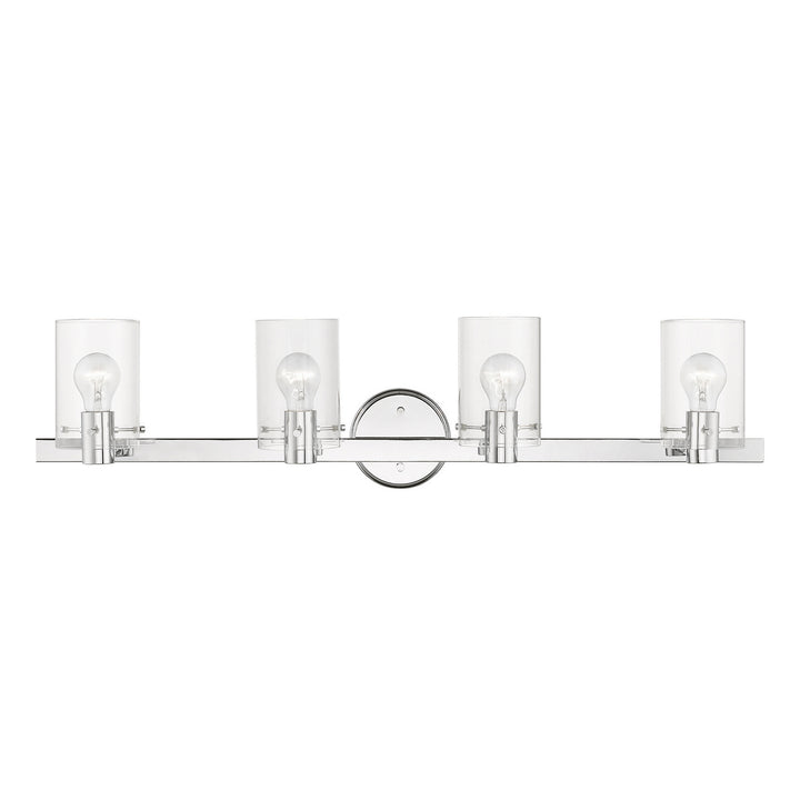 Livex Munich 17234-05 Bath Vanity Light 36 in. wide - Polished Chrome