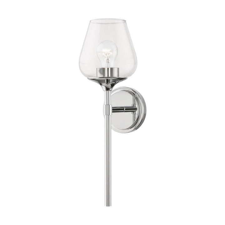 Livex Willow 17471-05 Wall Sconce Light - Polished Chrome