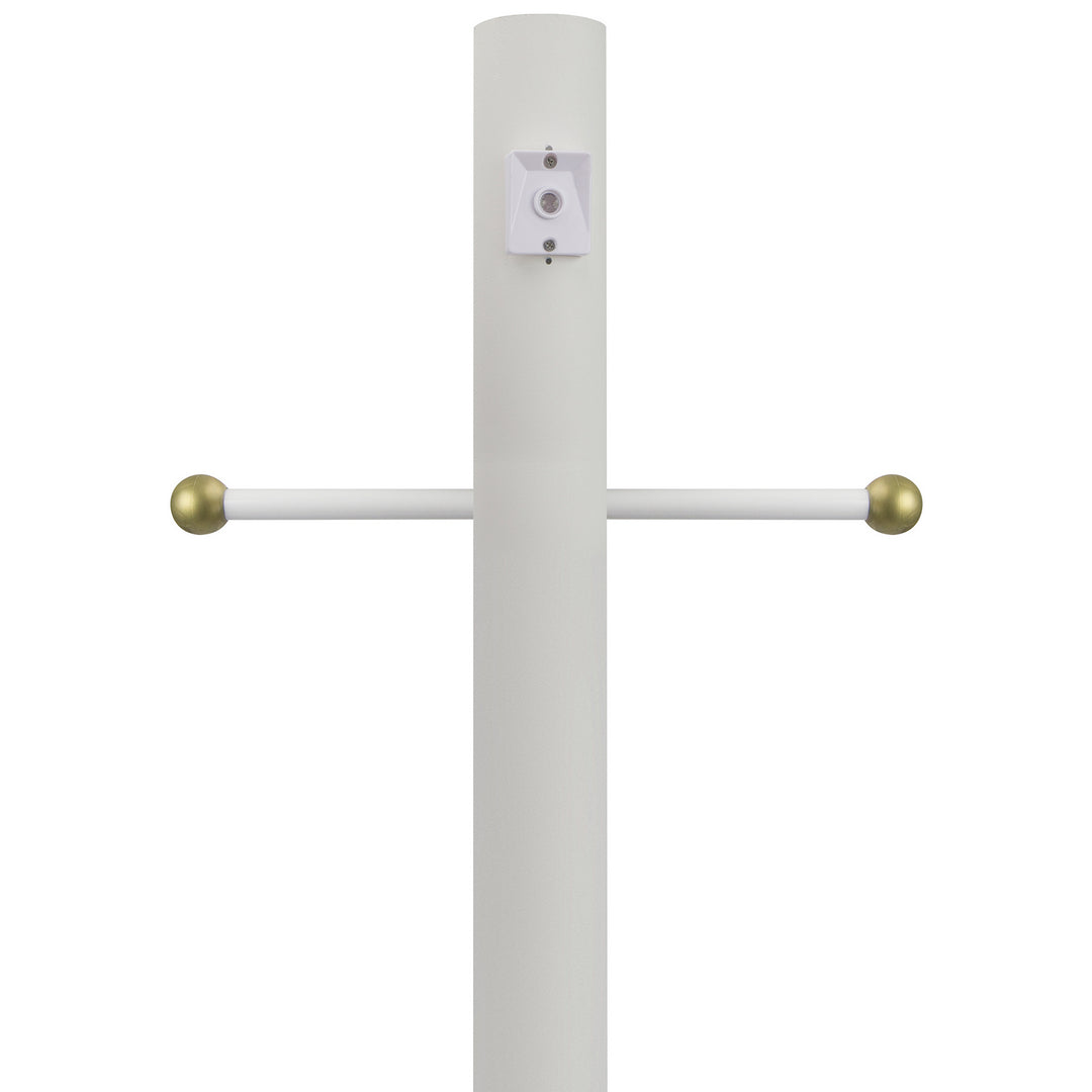 Wave Lighting 293-320-WH  Outdoor Direct Burial Lamp Post Outdoor White