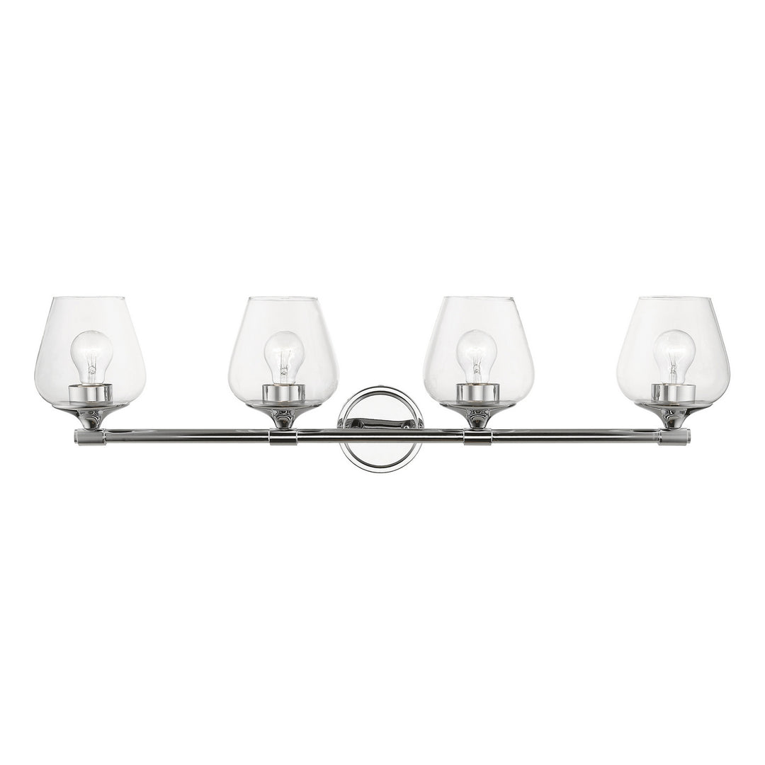 Livex Willow 17474-05 Bath Vanity Light 36 in. wide - Polished Chrome