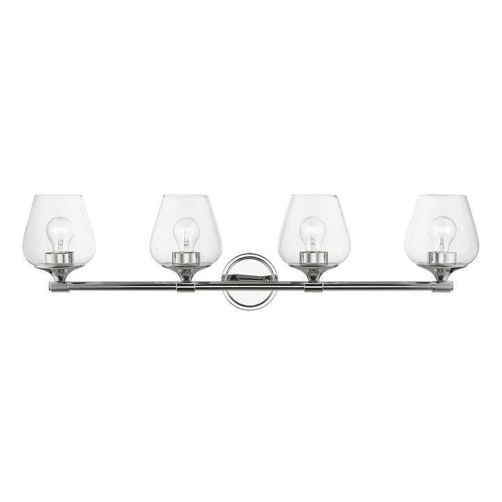 Livex Willow 17474-05 Bath Vanity Light 36 in. wide - Polished Chrome