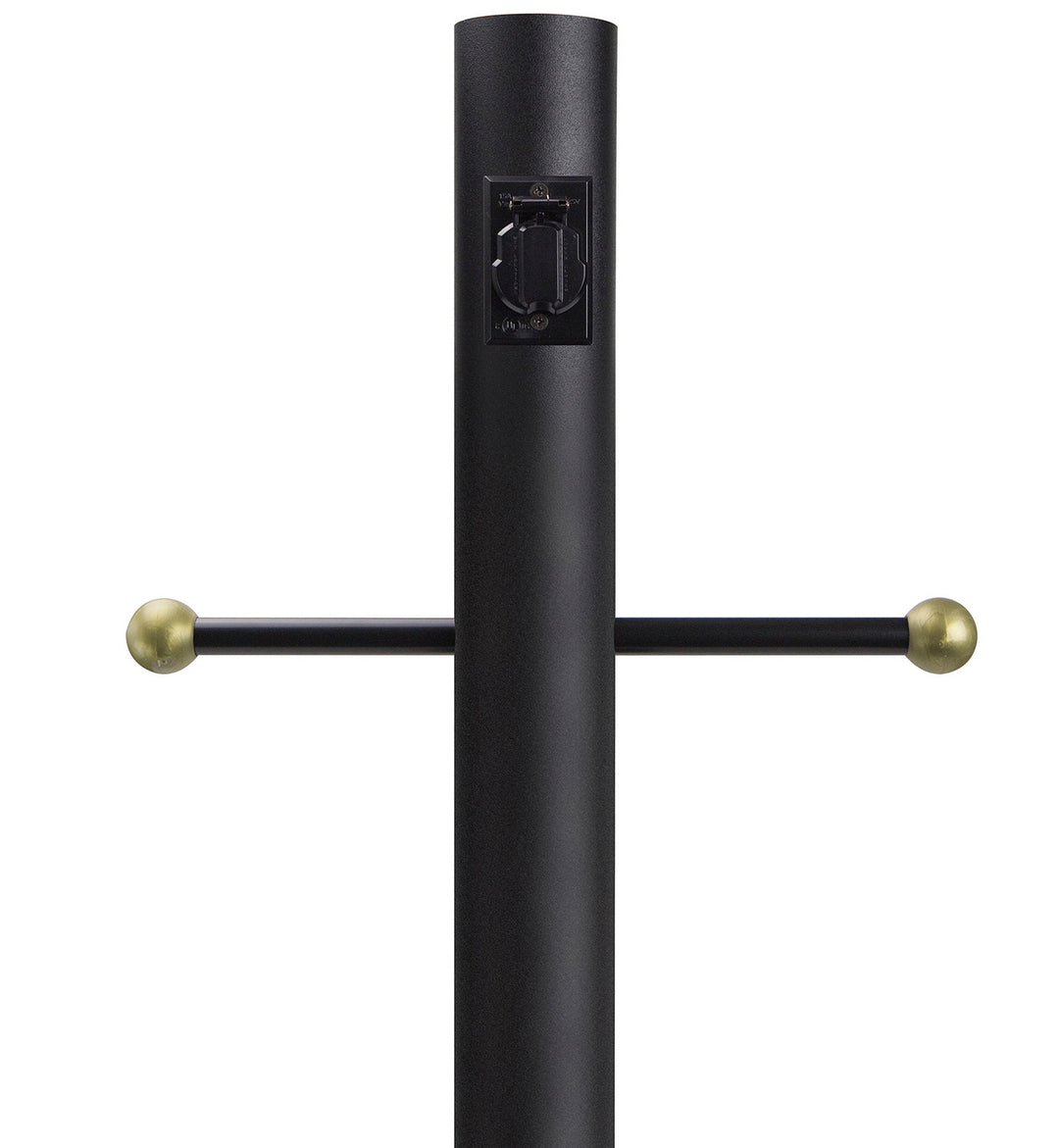 Wave Lighting 293-C-BK  Outdoor Direct Burial Lamp Post Outdoor Black