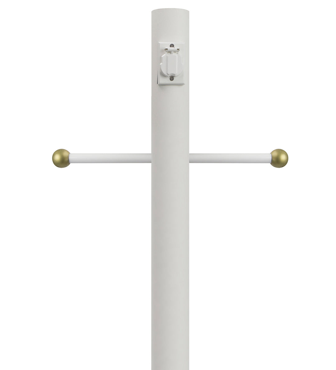 Wave Lighting 293-C-WH  Outdoor Direct Burial Lamp Post Outdoor White