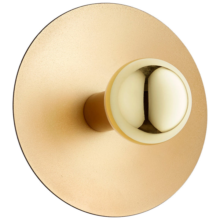 Cyan Design  10978 Wall Sconce Light - Noir And Gold Leaf