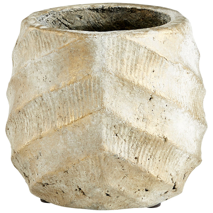 Cyan 11056 Vases & Planters - Brown Sandstone