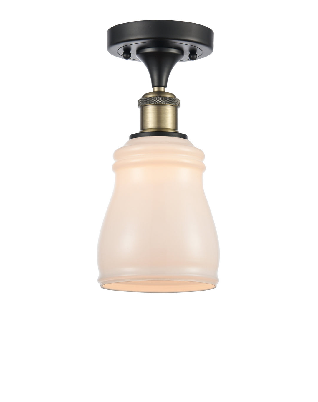 Innovations Ballston 516-1C-BAB-G391-LED Ceiling Light - Black Antique Brass