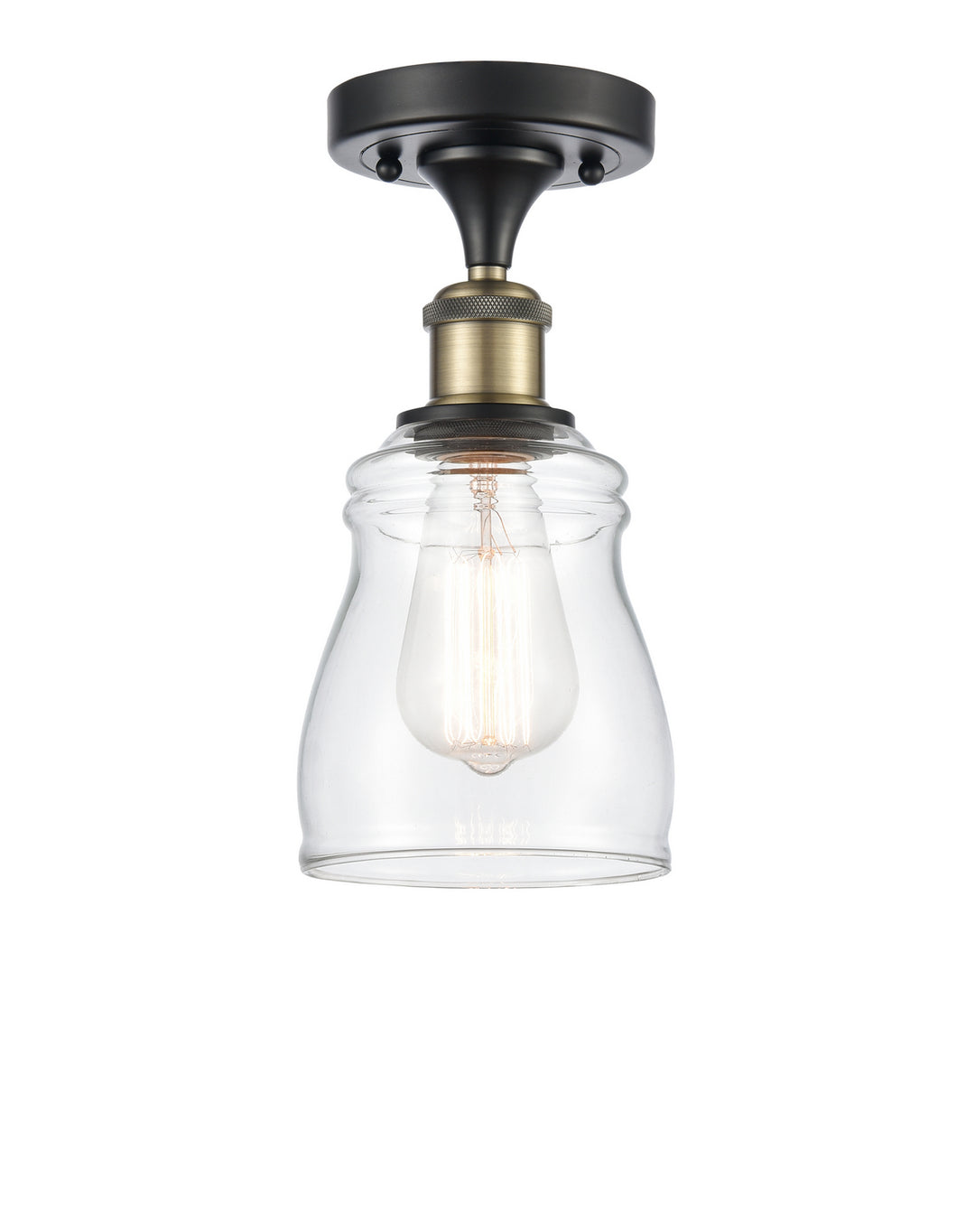 Innovations Ballston 516-1C-BAB-G392-LED Ceiling Light - Black Antique Brass