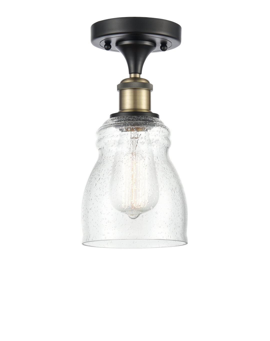 Innovations Ballston 516-1C-BAB-G394-LED Ceiling Light - Black Antique Brass