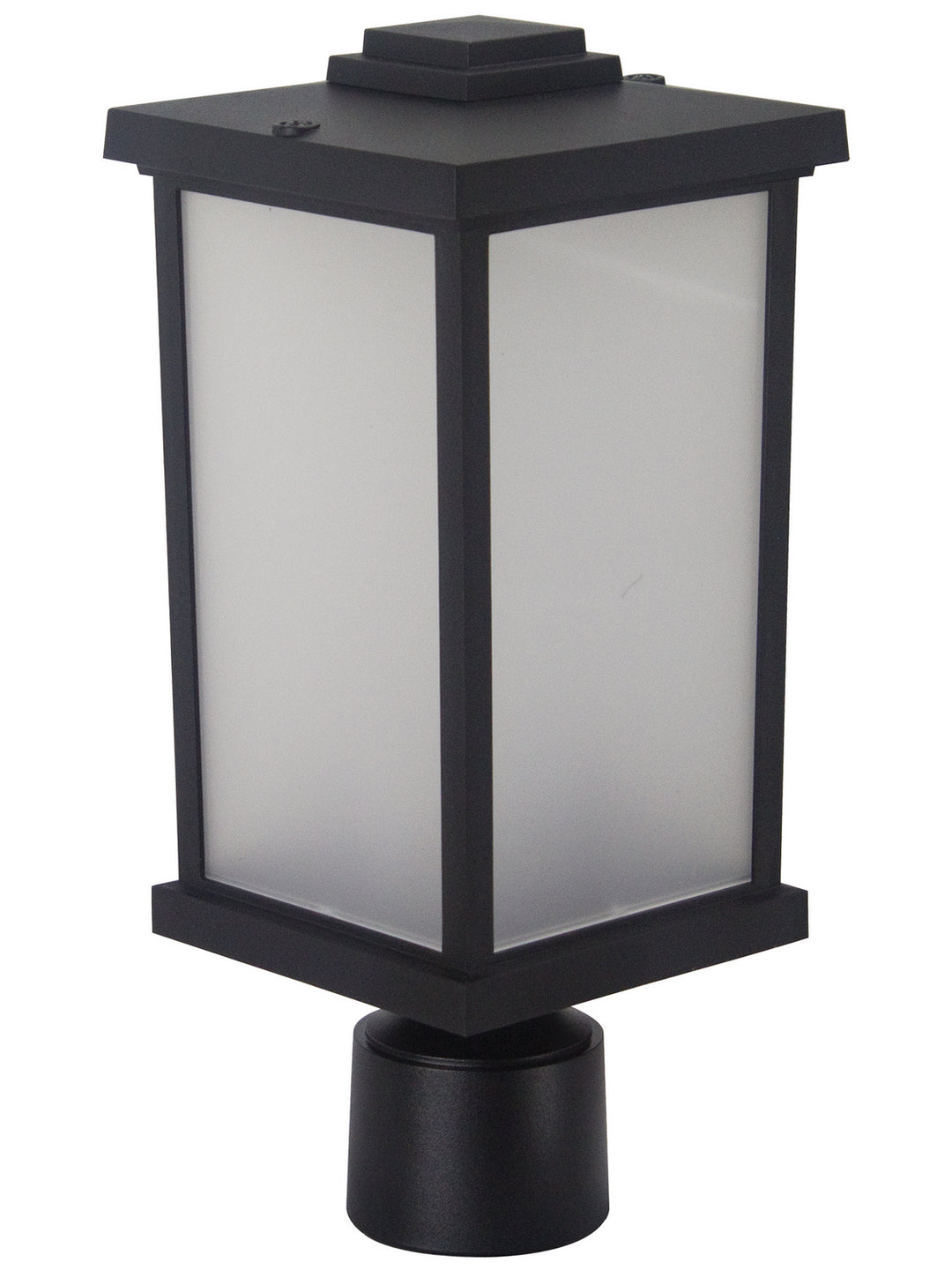 Wave Lighting S51TF-BK Artisan One Light Post Mount Outdoor Black