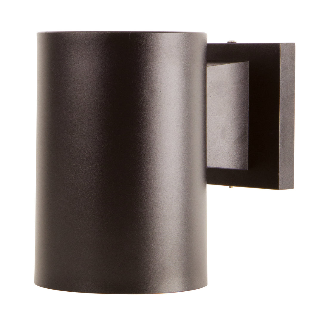 Wave Lighting S64W-LR12C-BZ Cylinder One Light Wall Mount Outdoor Bronze / Dark