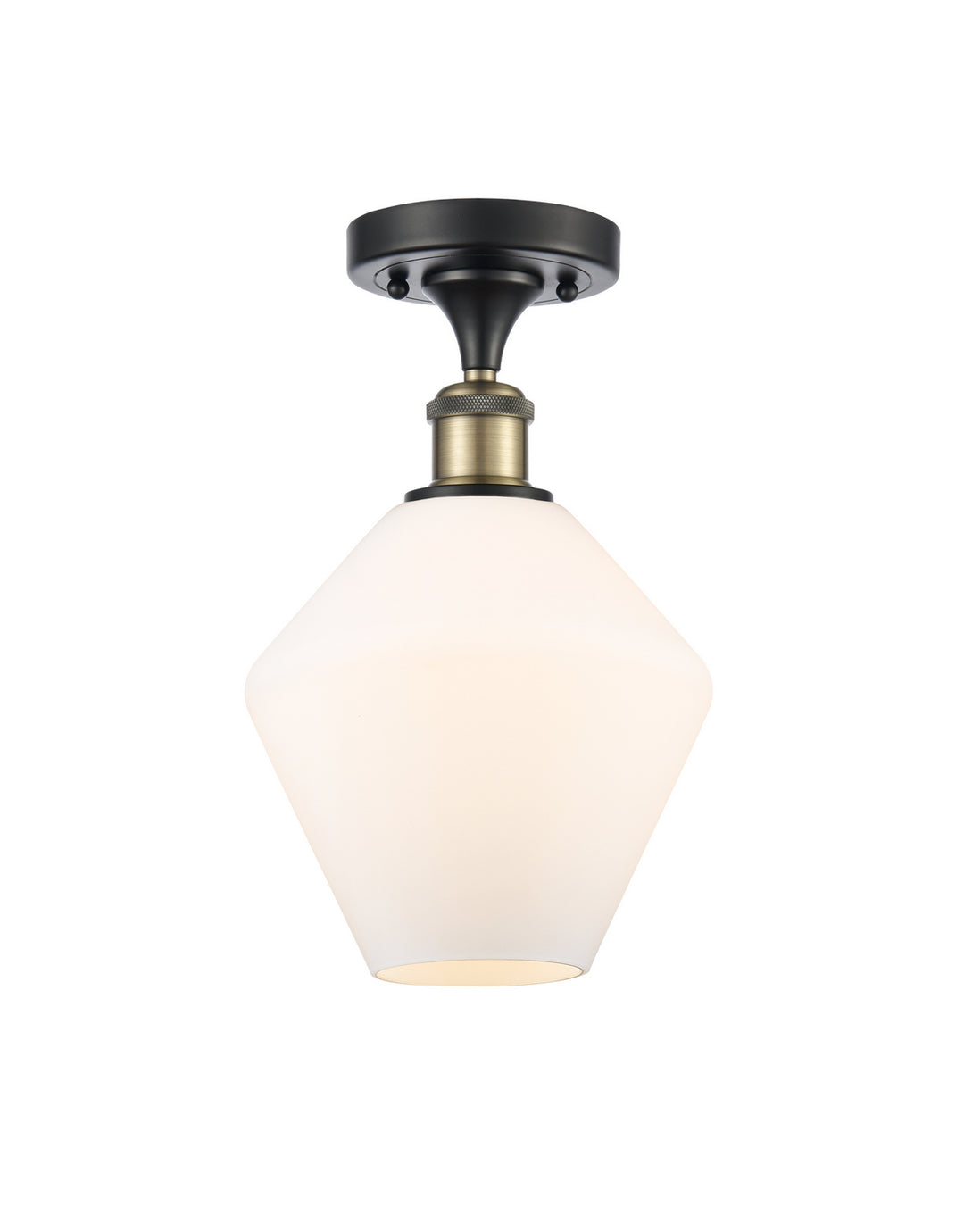 Innovations Ballston 516-1C-BAB-G651-8-LED Ceiling Light - Black Antique Brass
