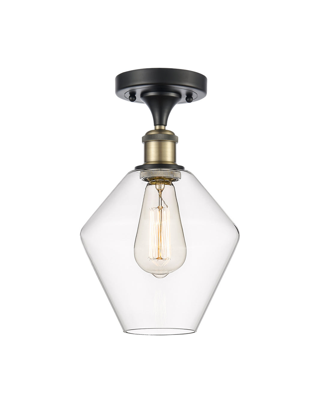 Innovations Ballston 516-1C-BAB-G652-8 Ceiling Light - Black Antique Brass