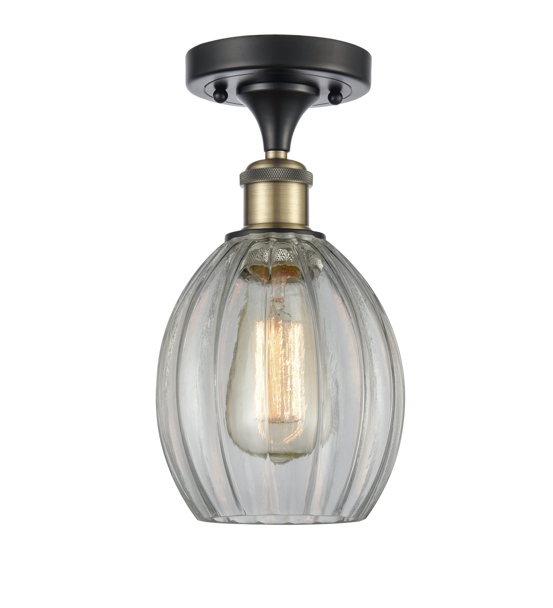 Innovations Ballston 516-1C-BAB-G82-LED Ceiling Light - Black Antique Brass