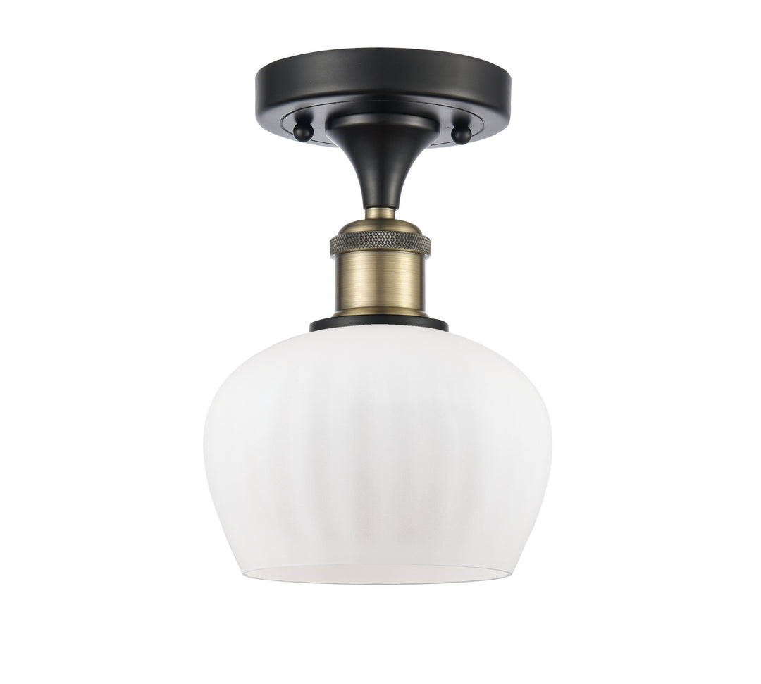 Innovations Ballston 516-1C-BAB-G91-LED Ceiling Light - Black Antique Brass