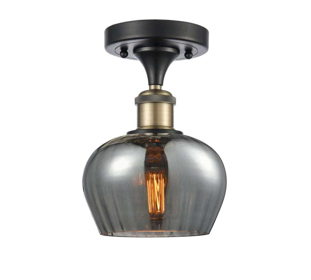 Innovations Ballston 516-1C-BAB-G93-LED Ceiling Light - Black Antique Brass