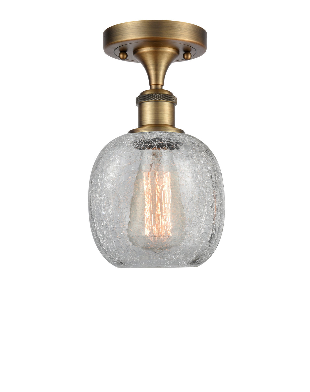 Innovations Ballston 516-1C-BB-G105-LED Ceiling Light - Brushed Brass