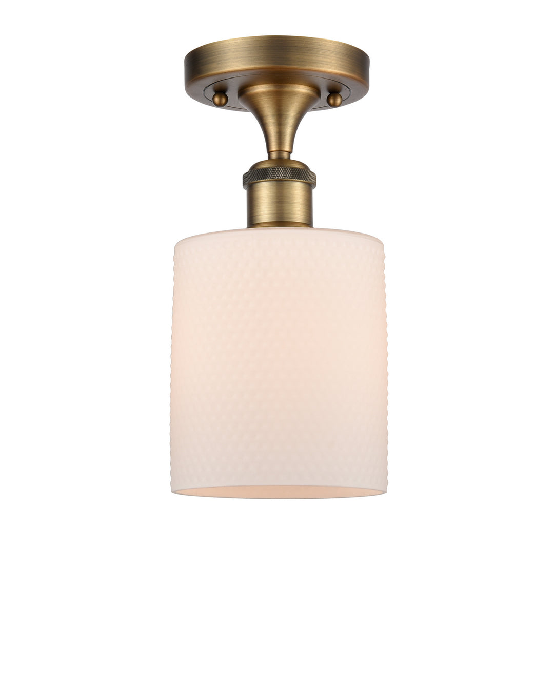 Innovations Ballston 516-1C-BB-G111-LED Ceiling Light - Brushed Brass