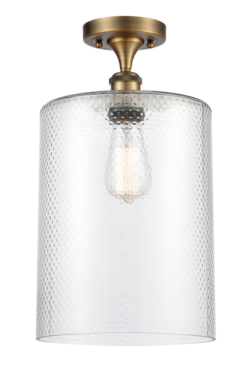 Innovations Ballston 516-1C-BB-G112-L-LED Ceiling Light - Brushed Brass