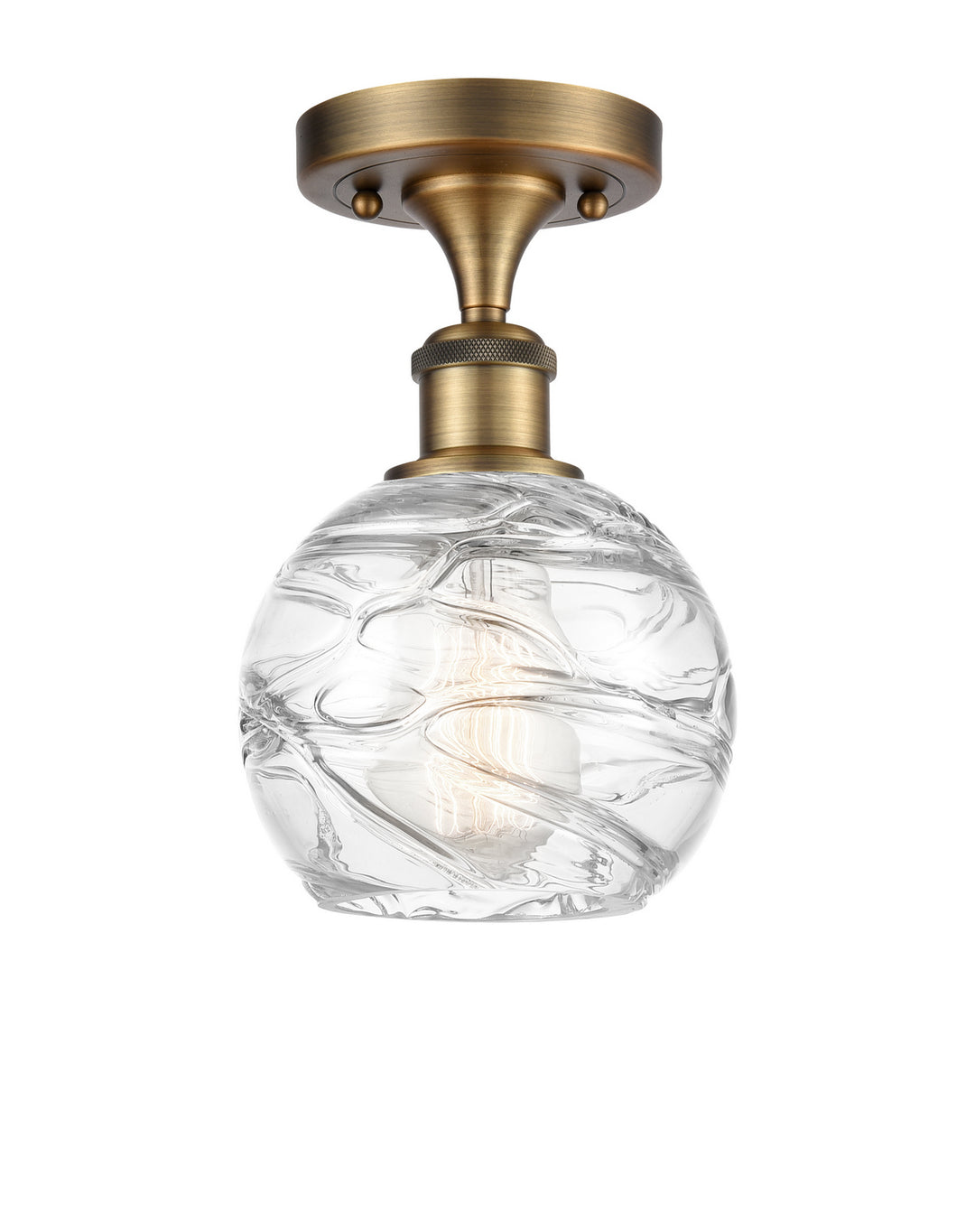 Innovations Ballston 516-1C-BB-G1213-6 Ceiling Light - Brushed Brass