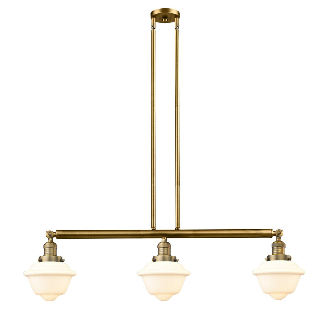 Innovations Franklin Restoration 213-BB-G531-LED Pendant Light - Brushed Brass