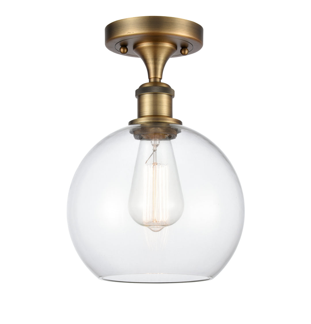 Innovations Ballston 516-1C-BB-G122-8 Ceiling Light - Brushed Brass