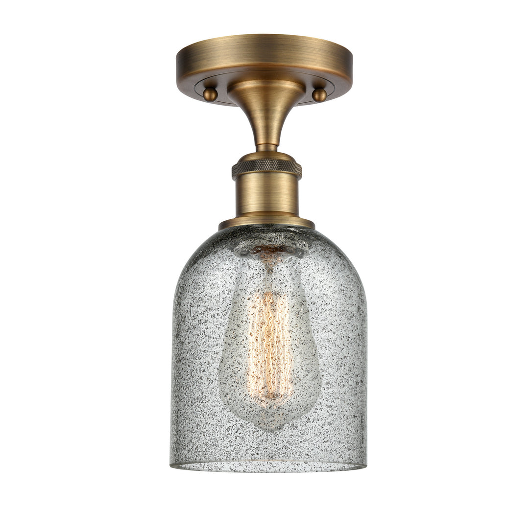 Innovations Ballston 516-1C-BB-G257-LED Ceiling Light - Brushed Brass