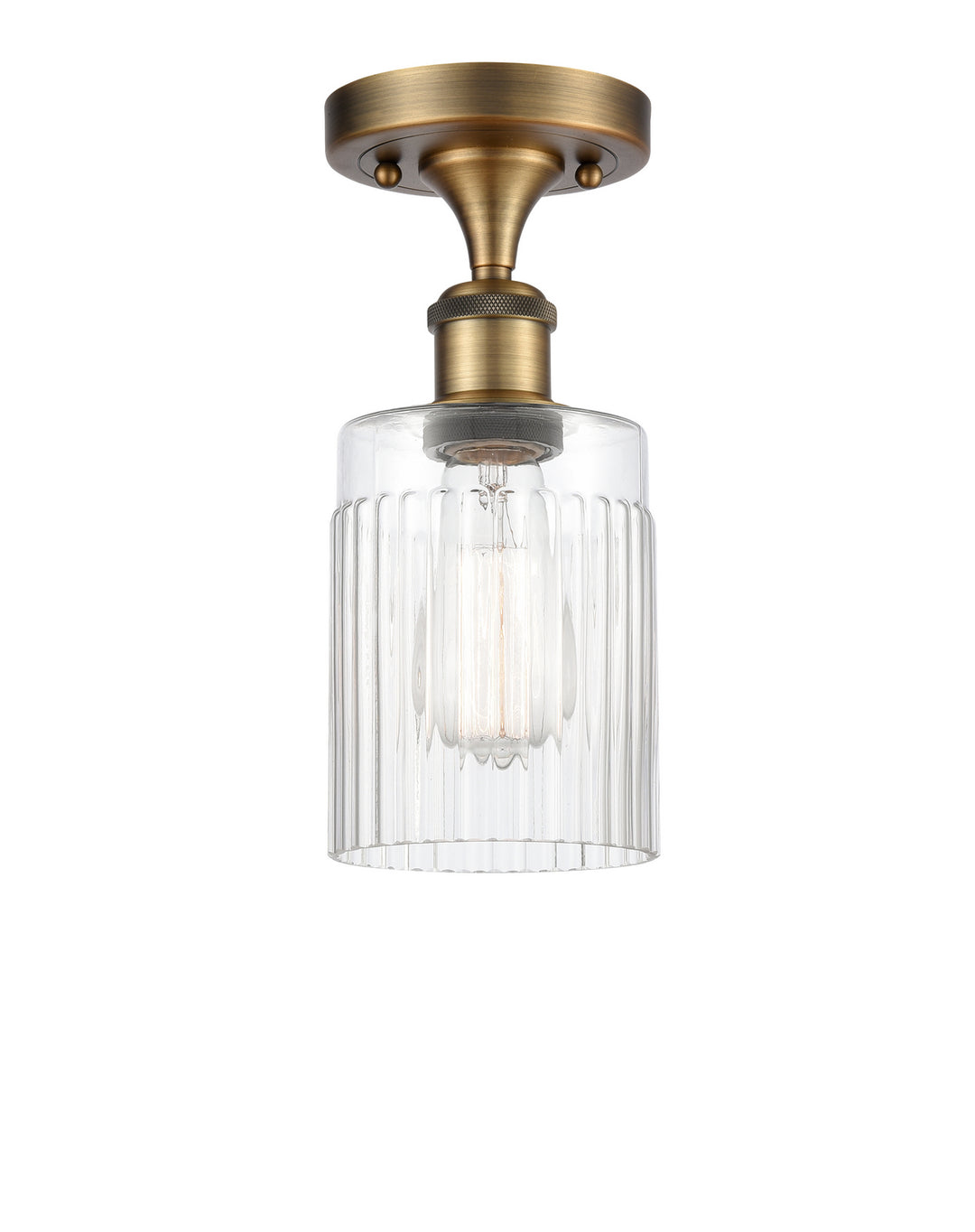 Innovations Ballston 516-1C-BB-G342-LED Ceiling Light - Brushed Brass