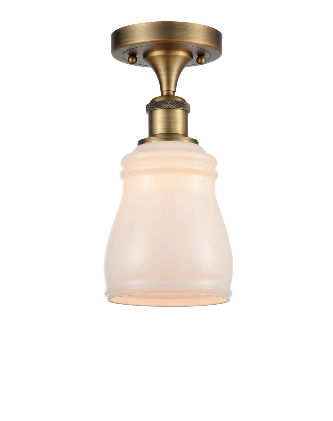Innovations Ballston 516-1C-BB-G391-LED Ceiling Light - Brushed Brass